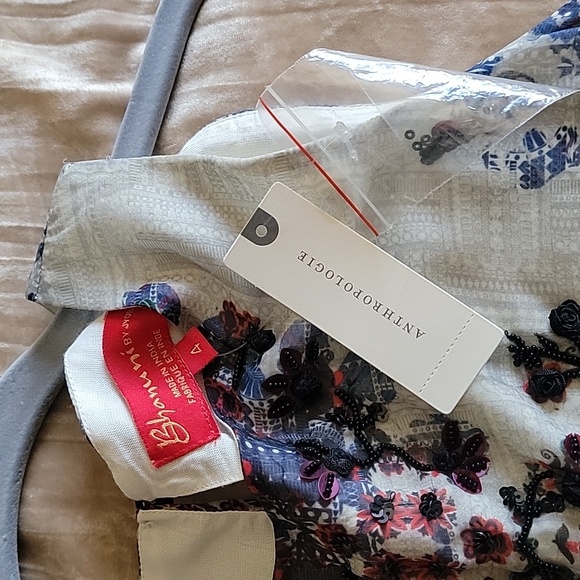 NWT Anthropologie Bhanuni  Madera Maxi Dress 4 - Picture 11 of 11